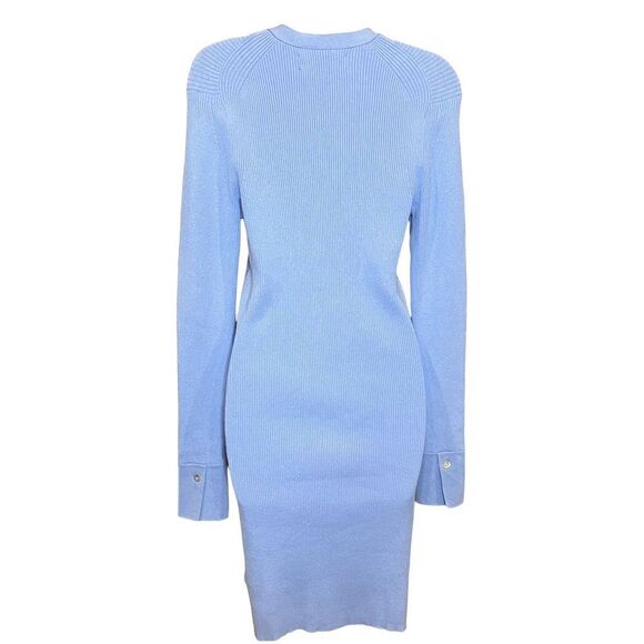 Samsoe Samsoe Ribbed Everly Dress in Serenity NWT Size Medium - Picture 5 of 9